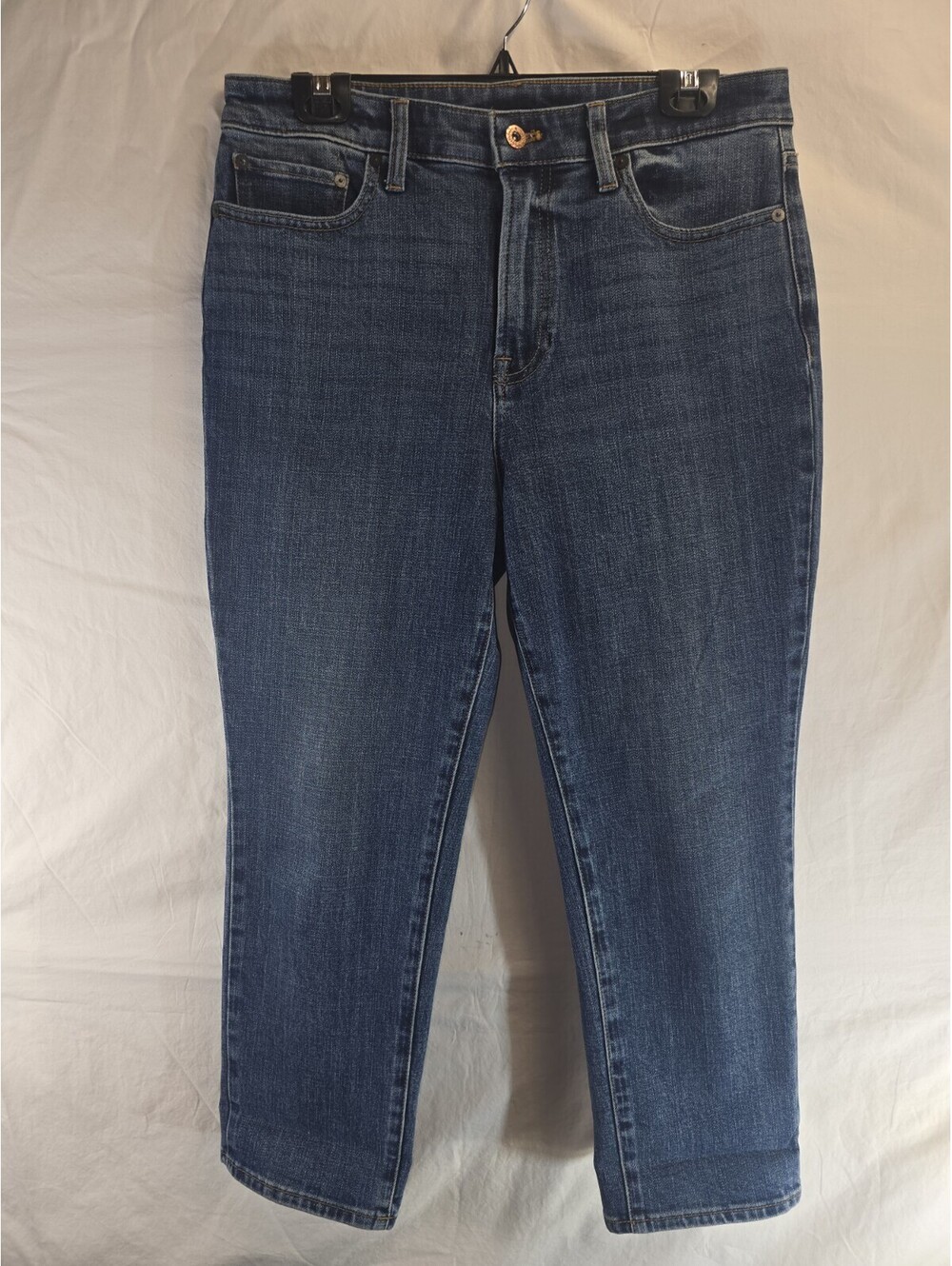 Talbots Flawless High Waist Modern Ankle Jeans Women's 10P Dark Wash